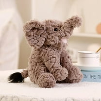 Jacenvly Toys for 2 Year Old Boy Plush Giant Stuffed Soft Huggable Cute Elepha Plush Toy for Girls Boys Kids Babies Birthday Bedtime 13.4 Inches