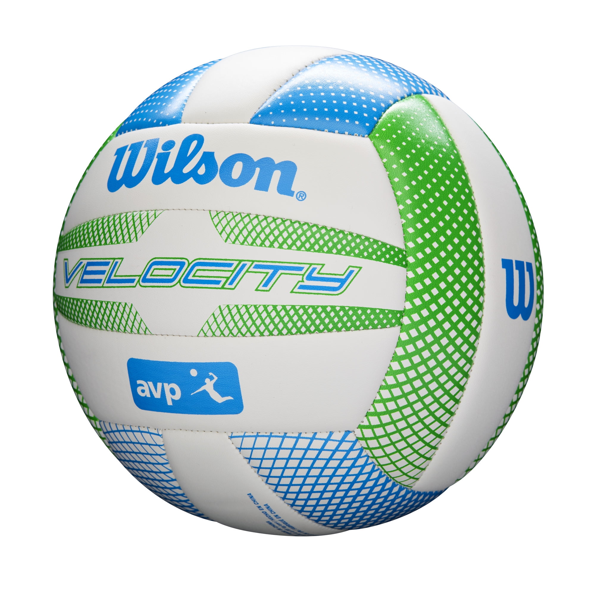 Green Volleyball, Velocity - Official AVP Size Wilson