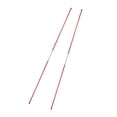thumbnail image 1 of S SERENABLE 2 Pieces Golf Alignment Stick Golf Alignment Rod for Beginners Golf Training Red, 1 of 9