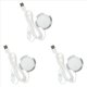 thumbnail image 1 of 3X Kit de Lámpara LED DIY: Solo Accesorios de Hardware, NO Piezas Impresas en 3D, Proyecto de Iluminación Personalizado de Bajo Consumo y Luz Brillante, 1 of 5