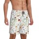 thumbnail image 2 of Fotbe Wildflower Watercolor Pantalones Cortos de Pijama para Hombre, Ropa de Dormir, Pantalones de Pijama Cortos para Hombre-X-Large, 2 of 6