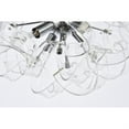 thumbnail image 4 of Ritz Collection Flush Mount D:14" H:11" Lt:4 Chrome Finish, 4 of 5