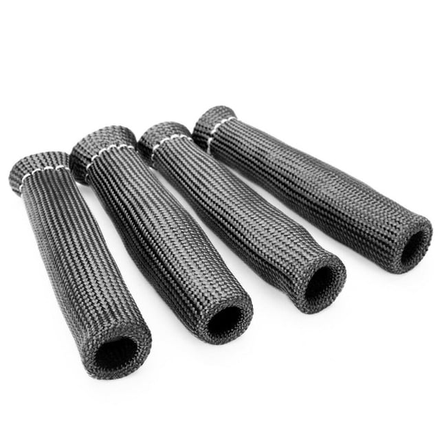 OULII 8 Pcs Manchon d'Isolation de Fil de Bougie Résistant à la Chaleur pour Composants de Véhicules
