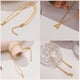 thumbnail image 5 of Sonducket Women Letter Necklace Elegant Hanging Decor Ladies Pendant Shiny Alphabet Jewelry Fashion Accessory Birthday Gift Pendants Type2 NO2, 5 of 6