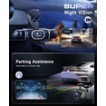 thumbnail image 6 of 360? Dash Cam Front/Rear/Inside/Side 4- Dash Camera FHD +1080Px3  Dash Cam with WiFi, APP Control, 64GB SD Card Included, 8 IR Night Vision, G-Sensor, 24/7 Parking Mode, 6 of 7