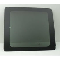 Movable Passenger Right Side Front Hinged Door Window Door Glass Compatible with Chevrolet Express / GMC Savana 1996-2025 Models