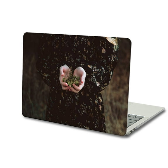KSK KAISHEK Compatible with Newest MacBook Pro 15 inchs Case 2019-2016 Rel. Model A1707/A1990, Plastic Hard Shell Cover, Flower 1705
