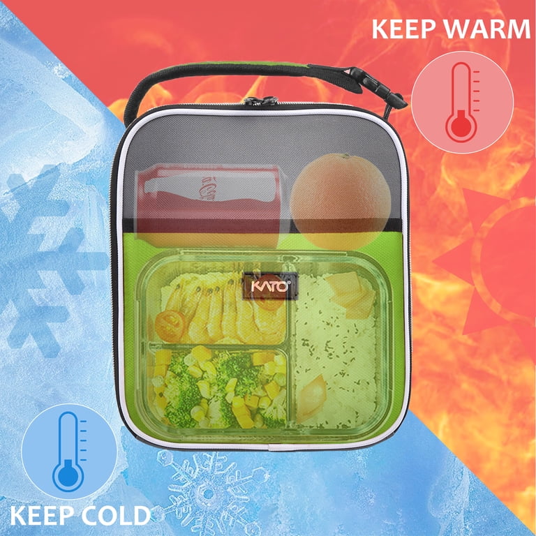 9-Can Insulated Lunch Bag, Green photo 5