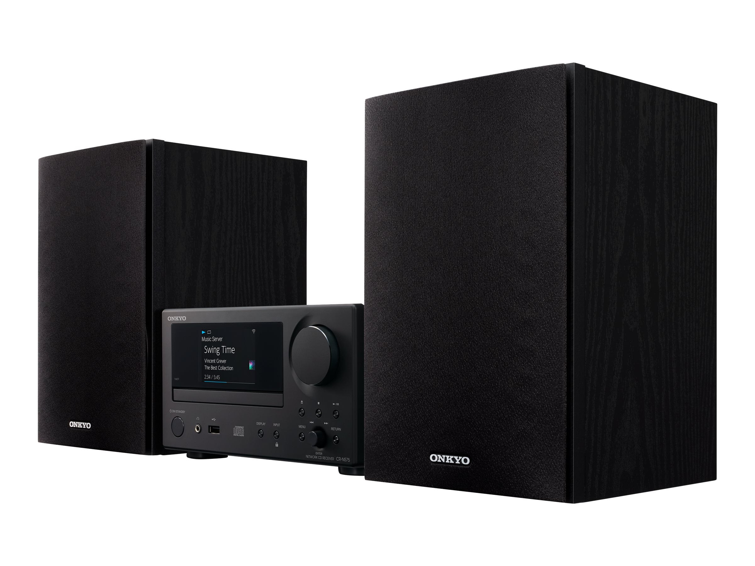 Onkyo CSN575 Audio system black