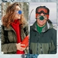 thumbnail image 5 of 2pcs Winter Nose Warmers, Crochet Nose Covers for Cold Weather Windproof & Cozy Protector Outdoor Ski, 5 of 7