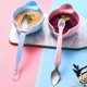 thumbnail image 5 of 2 Pieces Serrated Citrus Spoon Double Head Dessert Spoon Tea Coffee Sugar Spoon, 5 of 5