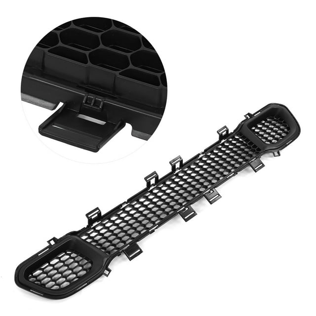 Grill de Parachoques Delantero, Resistente, Fácil de Instalar el Parachoques Delantero, La Parrilla Inferior para Cherokee 2014-2018 Para El Ajuste del Automóvil