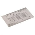 thumbnail image 4 of Esquirla Strings Action Ruler Gauges Luthiers Measuring Tools for Acoustic Bass Guitars, 4 of 7