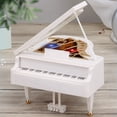 thumbnail image 2 of Matsuzay Piano con luz LED, artesanía exquisita, el mejor regalo para Navidad y año nuevo Decoración del hogar, 2 of 6
