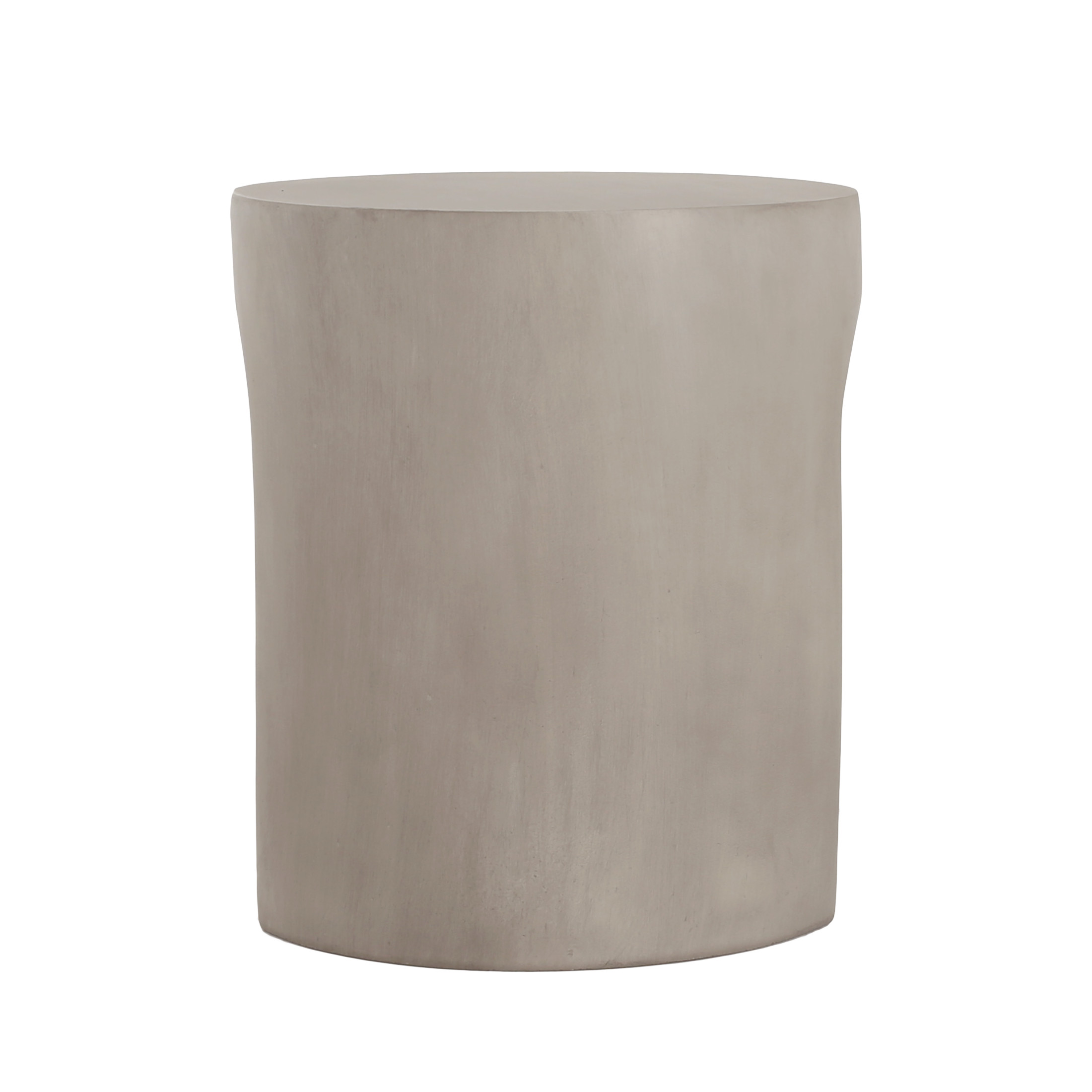 Stylish Round U-Shaped Concrete Side Table