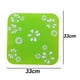 thumbnail image 2 of Almohadilla de silicona para mascotas, alfombrilla de silicona para cuenco para perros y gatos, impermeable, antideslizante, con patrón de flores encantadoras, 2 of 5