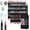 60, variant on 60 Colors Dual Tip   Markers Automatic Ink Control   Pens, Fine & Brush Tip  Markers Set for Christmas Decorations, Glass, Stone, , DIY & Art Supplies