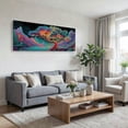 thumbnail image 3 of Large Tree of Life Canvas Wall Art, Abstract Canvas Prints Fantasy Landscape Paintings, Oversized Nature Pictures Artwork for Modern Home Decoration, 3 of 7