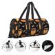thumbnail image 3 of Fotbe Bee and Honey Bolsa Deportiva de Lona Plegable con Estampado, Bolsa de Gimnasio con Bolsillo Seco/Húmedo, Bolsa de Viaje Ultraligera de Gran Capacidad, 3 of 6