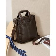 Bostanten Leather Messenger Bag Man Briefcase Laptop Shoulder Bag Waterproof Men Gift Large Size
