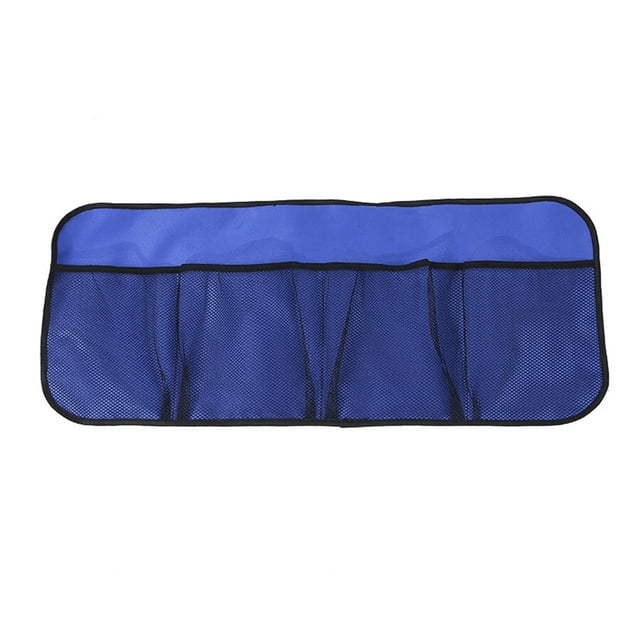 Car Rear Bag Vehicle Chair Back storage pouch car rear Trunk Storage Pouch Water Bottle Shoes Snacks Organizer Bag, Normal Type, Blue