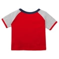 thumbnail image 3 of Infant Red/Heather Gray Cleveland Guardians Little Slugger Two-Pack Bodysuit Set, 3 of 5