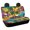 Beach Skull Tropical Print, variant on Chririnla Ombre Zebra Stripe Rear Bench Cover Protectors with Heavy Duty, 2 Pack Stretch Covers for Sedan Car Interior