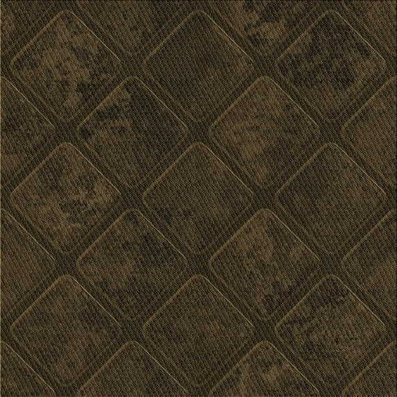Ahgly Company Machine Washable Indoor Square Transitional Midnight Gray Area Rugs, 7' Square