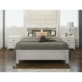 thumbnail image 5 of Yes4wood Solid Wood Twin Bed Frame with Headboard, Heavy Duty Modern Rustic Twin Size Bed Frames, 5 of 9