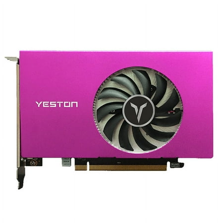 Yeston Radeon RX 550 4GB GDDR5 1183MHz 512processors video cards PCIExpress 3.0 DirectX12 Single Slot 4*HDMI compatible graphics card of Desktop