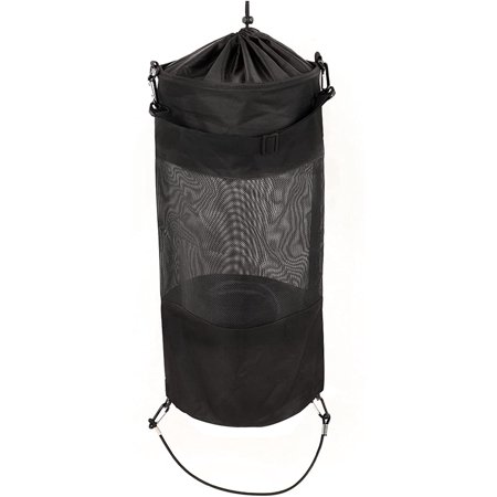 Boat Trash Bag，Portable Hoop Reusable Mesh Trash Bag Leakproof Hanging ...