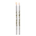 thumbnail image 4 of Way to Celebrate! White Gold Long Party Candles, 12 Pieces, 4 of 5