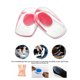 thumbnail image 4 of 1 par de almohadillas de Gel de silicona para talón plantillas para zapatos plantillas suaves antideslizantes para aliviar el dolor de pies, 4 of 8
