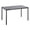 other, variant on Lumisource Fuji Contemporary Dining Table in Black Metal with Black Wood Top