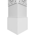 thumbnail image 5 of Ekena Millwork 12"W x 9'H Craftsman Classic Square Non-Tapered Gilcrest Fretwork Column w/ Standard Capital & Standard Base, 5 of 8