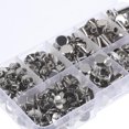 thumbnail image 3 of CATIEBYE Round Silver Rivets for Clothing DIY Metal Studs for Jackets Hats Bags Decoration, 3 of 5