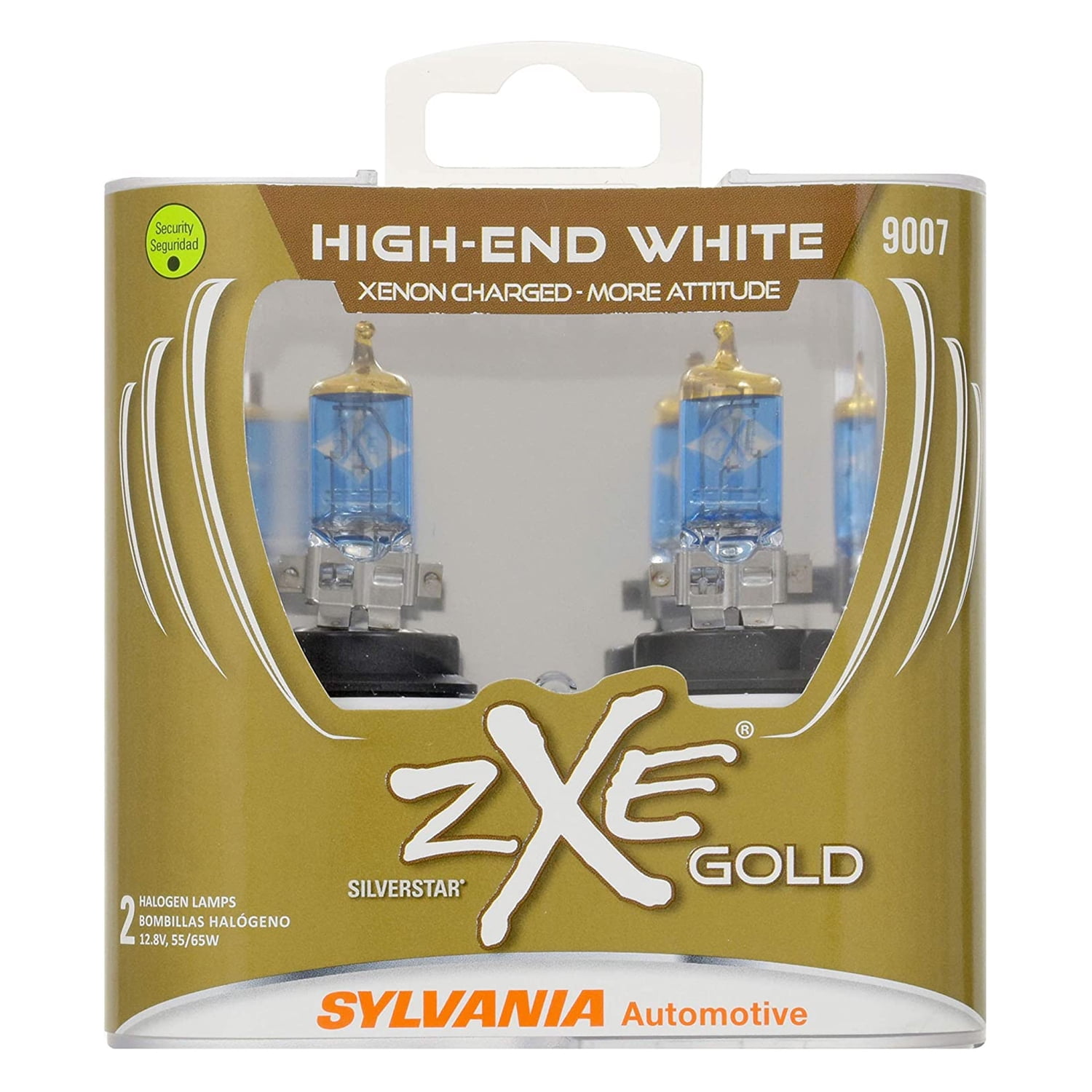 sylvania 9007 zxe gold halogen