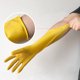 thumbnail image 4 of Guantes Reutilizables para el Hogar JM Talla XL Amarillo, 4 of 5