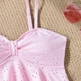 thumbnail image 4 of REDARER Girls Two Piece Tankini Swimsuit Eyelet Ruffle Flounce UPF 50+ Sun Protective Swimwear Summer,11-12 Years, 4 of 8
