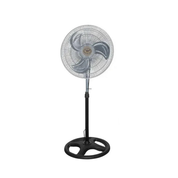 Abanico de Pedestal Tecnovent 18" 3 Velocidades Aspas Metal negro