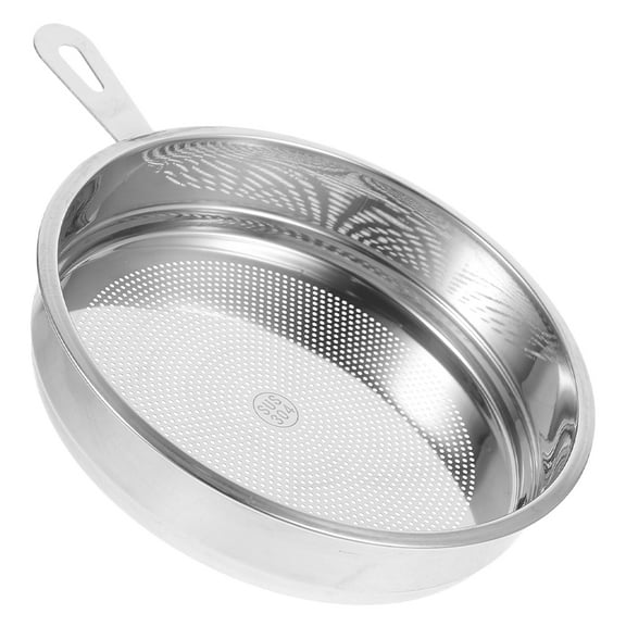 PENIKOKO Stainless Steel Grease Strainer Tray Silver 1Pack 6.5x5.3x1in
