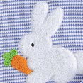 thumbnail image 5 of Kaprioy My First Easter Baby Girl Outfit Girls Clothes Waffle Stripe Bunny Carrot Print Short Sleeve Shirt and Shorts Sets Summer Clothes, 5 of 7