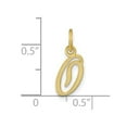 thumbnail image 4 of 10k Initial O Charm Yellow Gold, 4 of 4