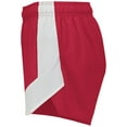 thumbnail image 4 of Holloway L Ladies Olympus Shorts Scarlet/White 229389, 4 of 5