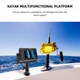 thumbnail image 3 of Fish Finder Holder Ball Head Rotatable Fish Finder Mount For Boat Canoe Kayak, 3 of 8