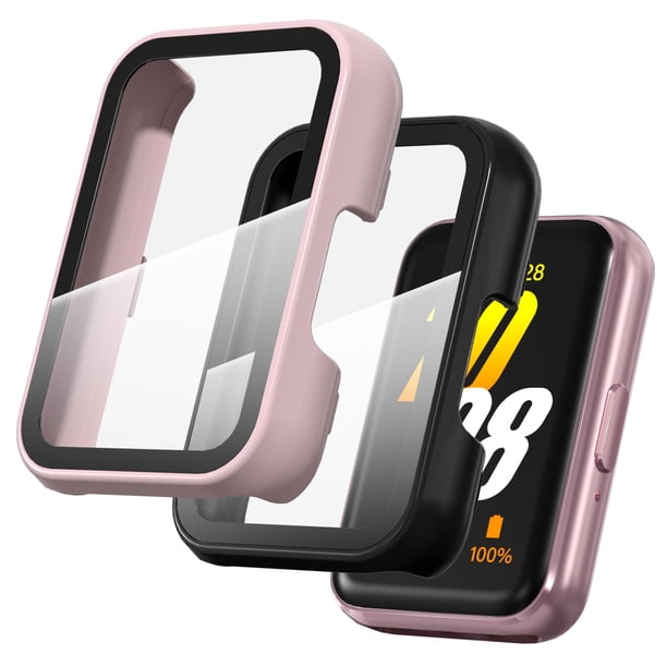 Funda con protector de pantalla Suoman, paquete de 2 unidades, para Samsung Galaxy Fit3