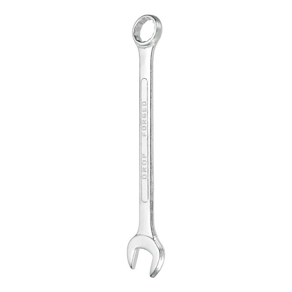 Combination Wrench 18mm Metric 12-Point Box and Open End Zinc Plated Steel