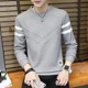 thumbnail image 5 of Camiseta de punto ajustada y superior para hombre, jersey negro, ropa para hombre, tendencias de moda de alta calidad 2024, marca Harajuku, una camiseta It F, 5 of 5