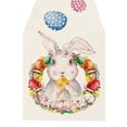 thumbnail image 2 of ⚡ Big Sale ! Easter Table Runner Festive Bunny Egg Small Print Vintage Easter Decoration Linen Tablecloth Easter Home Decor, 2 of 4