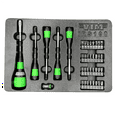 thumbnail image 2 of VIM Tools 39 Piece Interchangeable Ratcheting Screwdriver Master Set, 2 of 2
